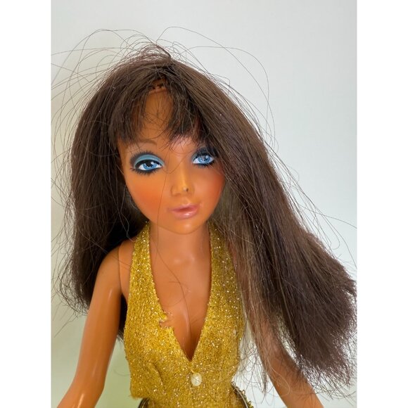 Tiffany Taylor Doll Reversible Hair Blonde Brunette Original Outfit 1974 PICS - Picture 2 of 10